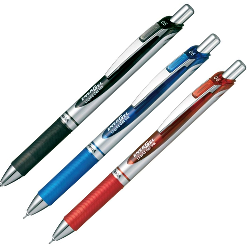 3 قطعة Pentel اليابان ENERGEL  - مراجعة Pentel Pen Energel وسعره
