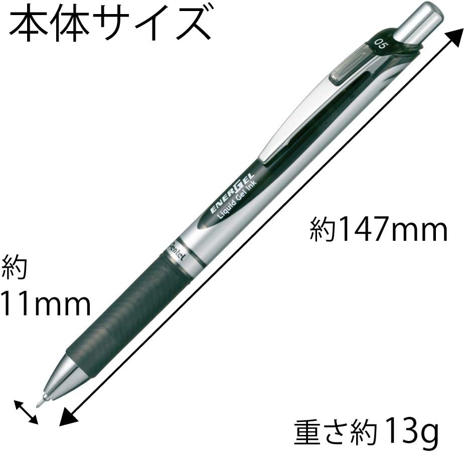 3 قطعة Pentel اليابان ENERGEL  - مراجعة Pentel Pen Energel وسعره