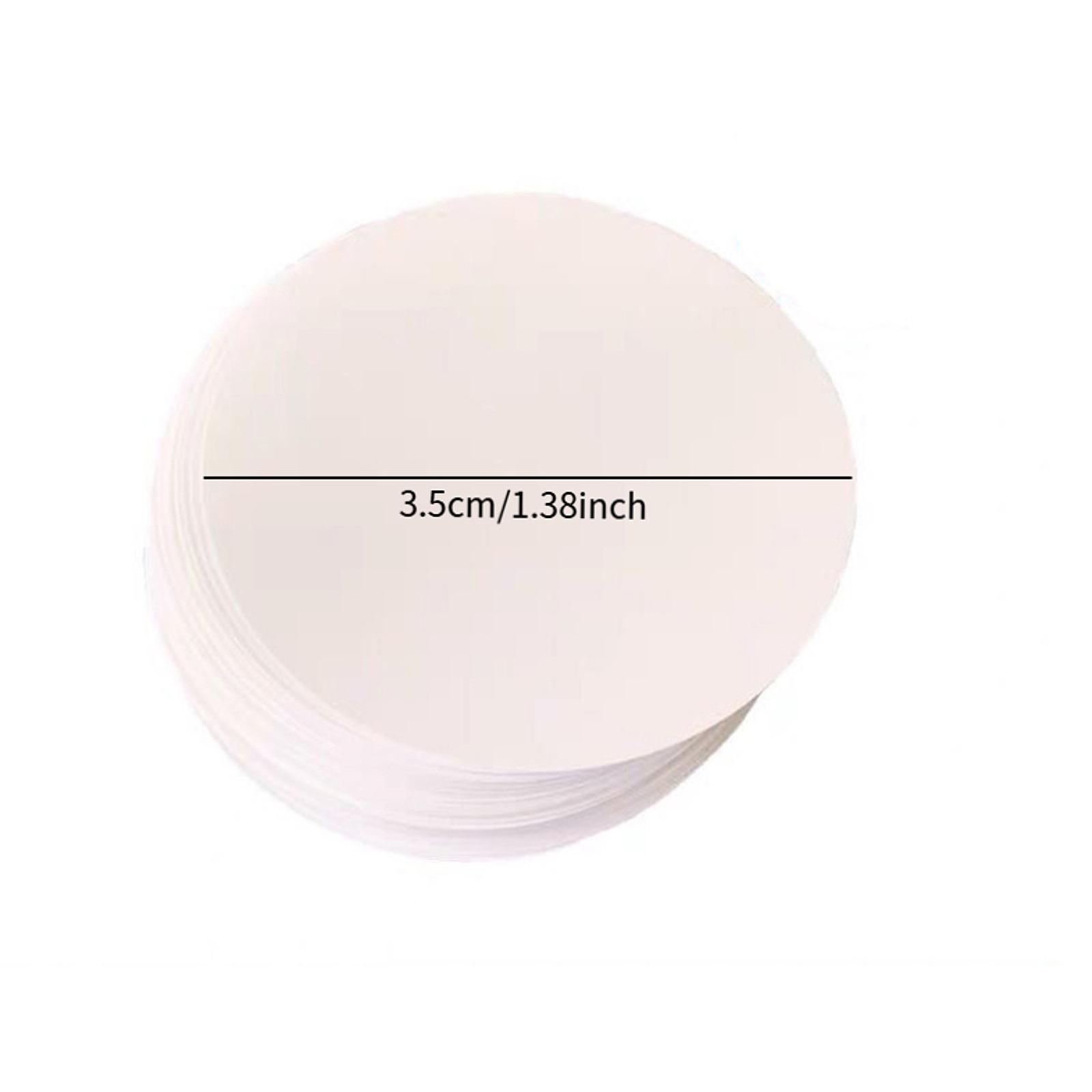 100 قطعة ورق فارغ لصنع شارات ا - مراجعة Button Badge Blank وسعره