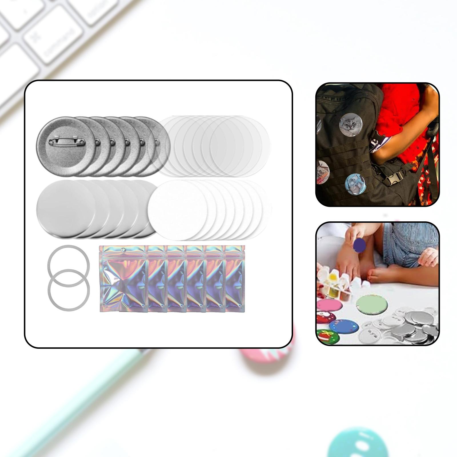 مجموعة أدوات صنع شارات الأزرار - مراجعة Button Badge Blank وسعره