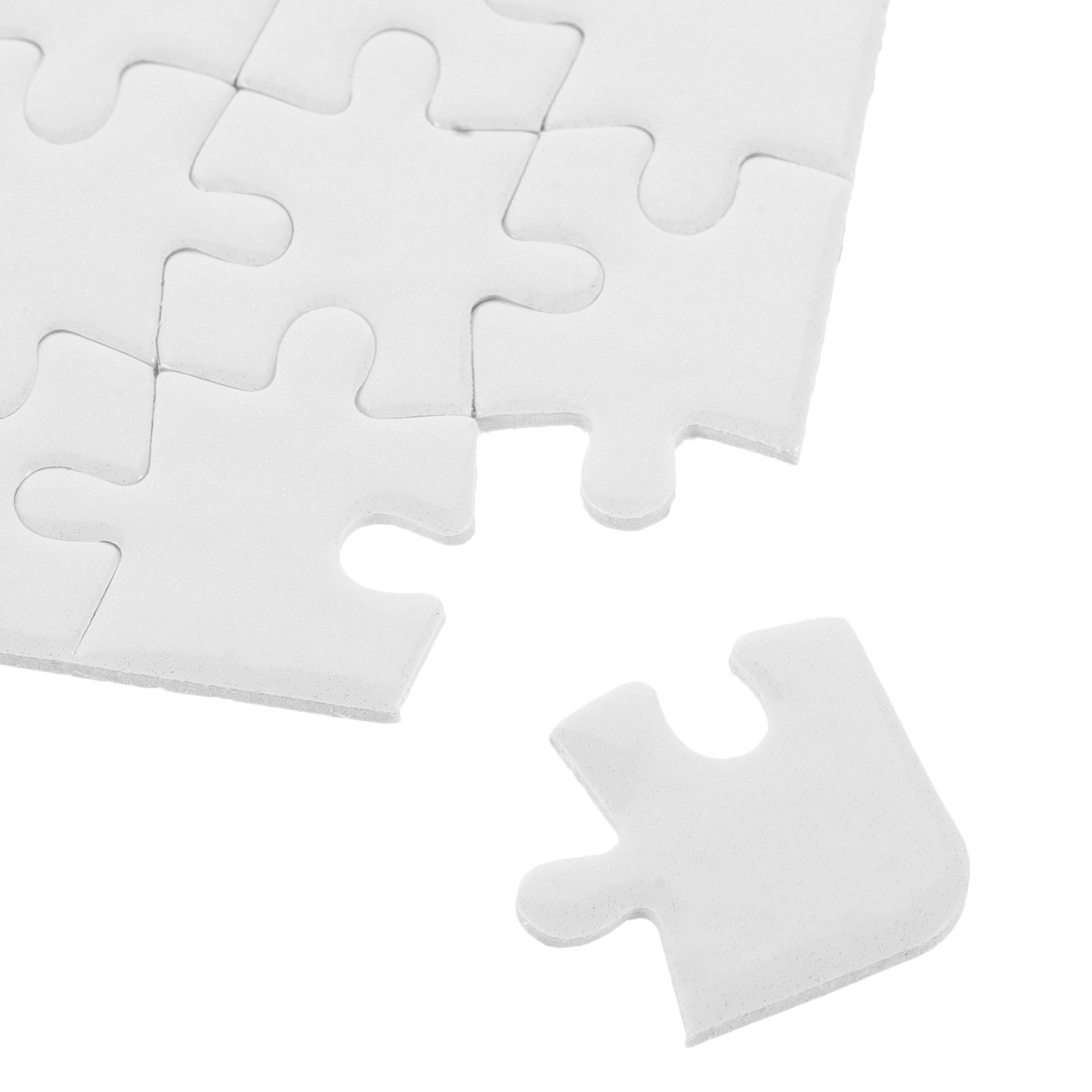 4 قطع ألغاز فارغة بيضاء، قطع أ - مراجعة Puzzle Blank White وسعره