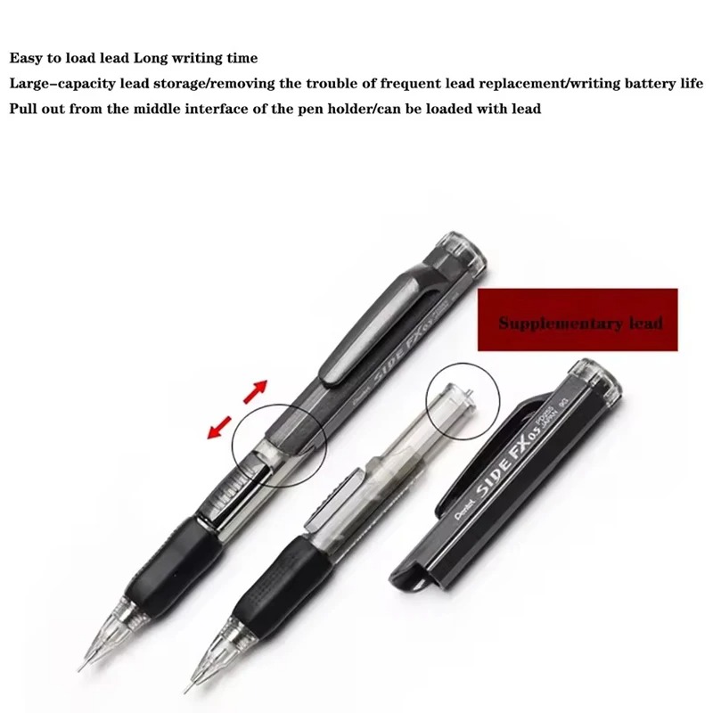 قلم رصاص ميكانيكي بنتل بآلية د - مراجعة Pentel Pen Energel وسعره