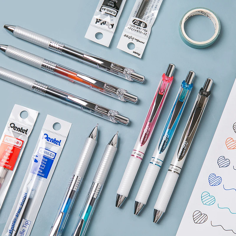 اليابان الحد طبعة واضحة Pentel - مراجعة Pentel Pen Energel وسعره